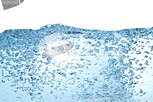 Image of bubbles in water