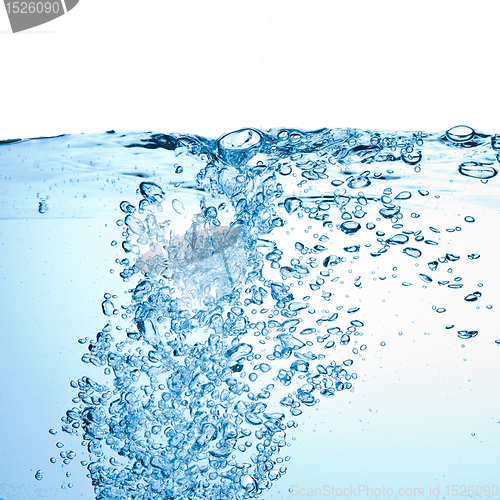Image of bubbles in water