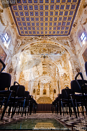 Image of italian church itnerior
