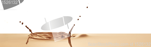 Image of chocolate splash