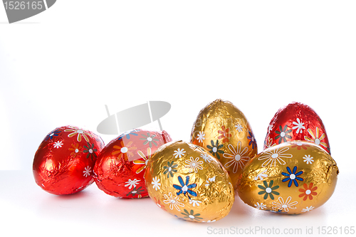 Image of chocolate easter eggs