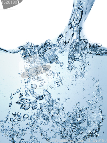 Image of bubbles in water