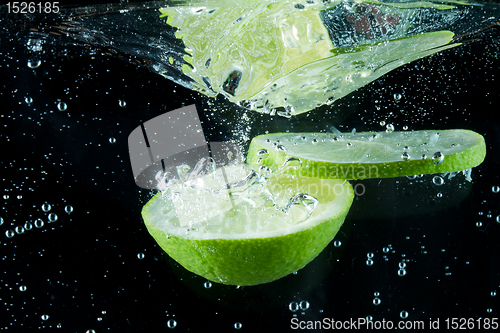 Image of fruit splash