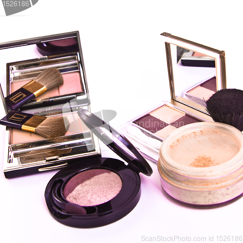 Image of makeup collection