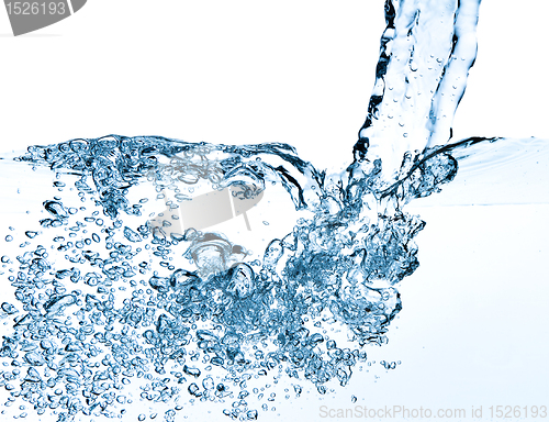 Image of bubbles in water