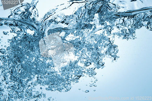 Image of bubbles in water