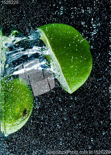 Image of fruit splash