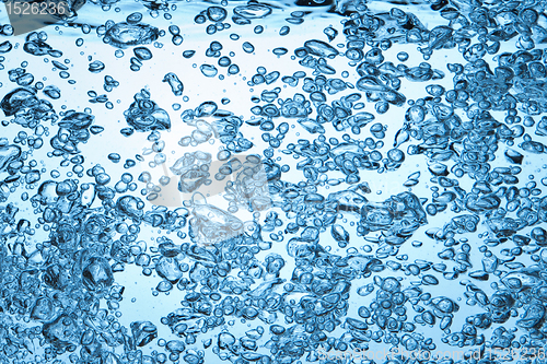Image of bubbles in water