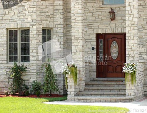 Image of Elegant house entrance 3