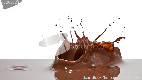 Image of chocolate splash