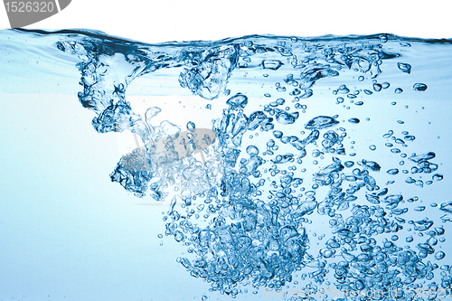 Image of bubbles in water