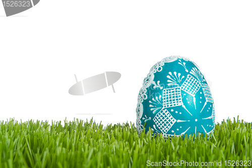 Image of easter egg in grass