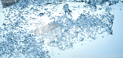 Image of bubbles in water