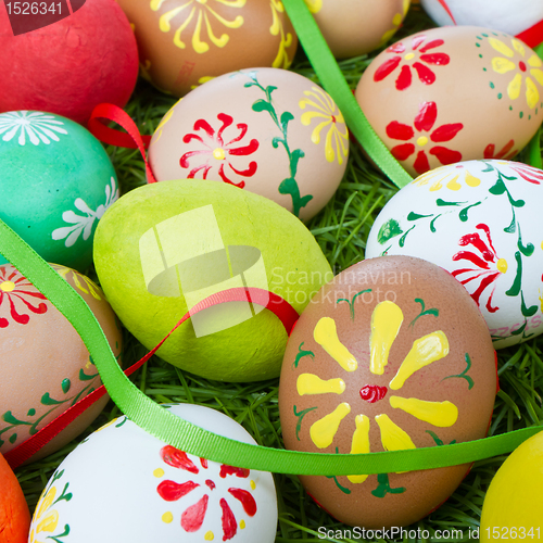 Image of painted easter eggs