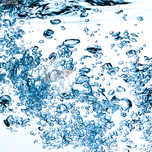 Image of bubbles in water