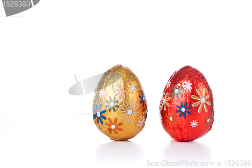 Image of chocolate easter eggs