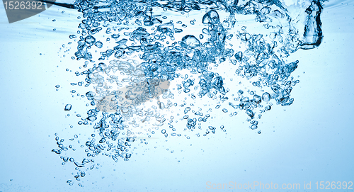 Image of bubbles in water