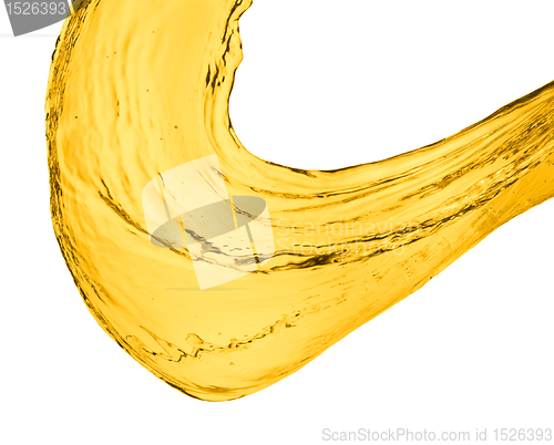 Image of orange splash