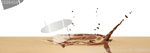 Image of chocolate splash