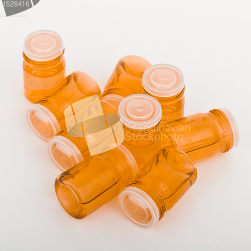 Image of cosmetic glass containers