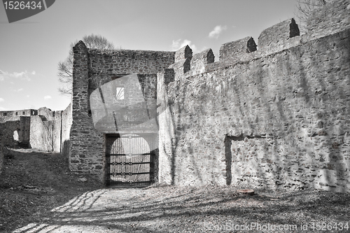 Image of castle ruins of Cornstejn