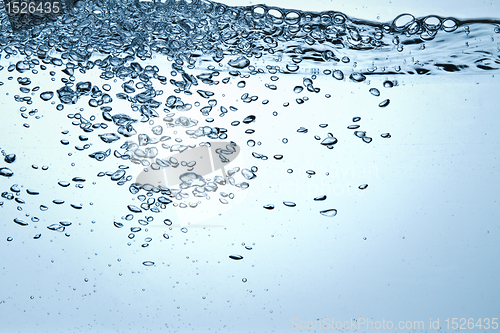 Image of bubbles in water