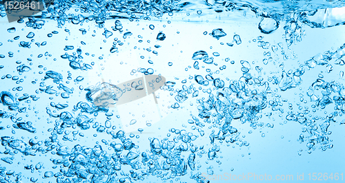 Image of bubbles in water