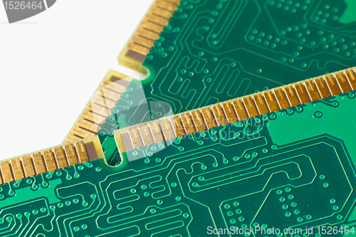 Image of memory module close up