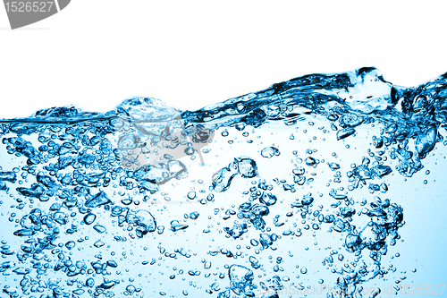 Image of bubbles in water