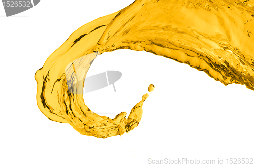 Image of orange splash