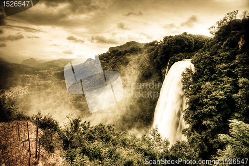 Image of Marmore waterfalls