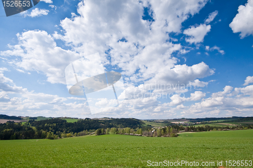 Image of green field