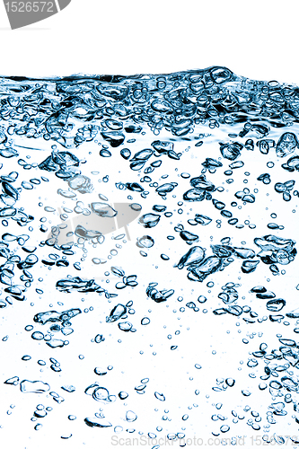 Image of bubbles in water
