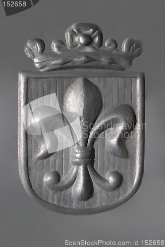 Image of Fleur-de-Lis -pewter