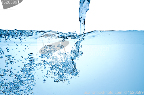 Image of bubbles in water