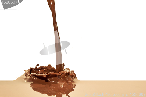 Image of chocolate splash