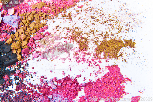 Image of crushed eyeshadow