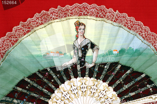 Image of Fancy Fan - close-up