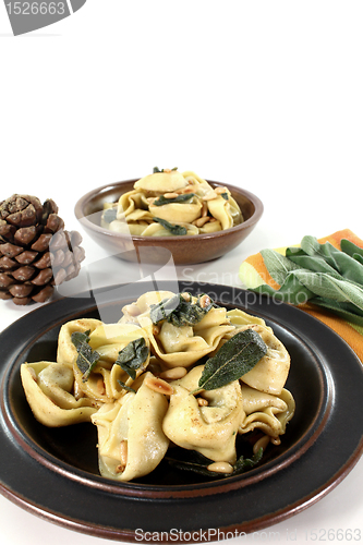 Image of Tortellini with sage butter