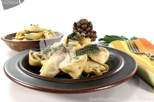 Image of Tortellini with sage butter