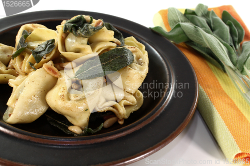 Image of Tortellini with sage butter