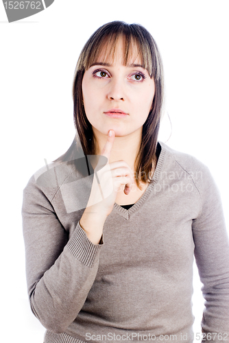 Image of Sad woman
