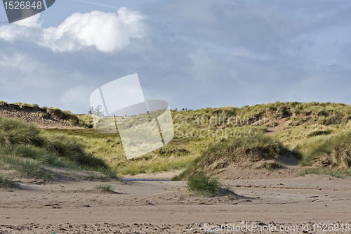 Image of dunes in north scotland