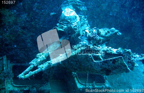 Image of Guns on a wreck