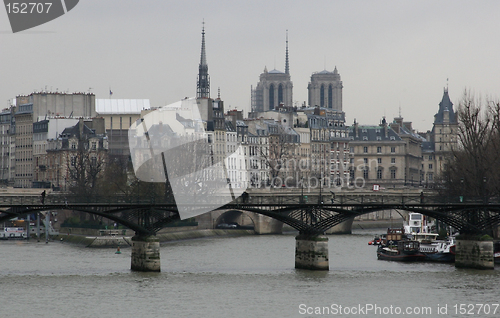 Image of Paris - view from Seine
