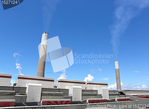 Image of coal fired electric power plant