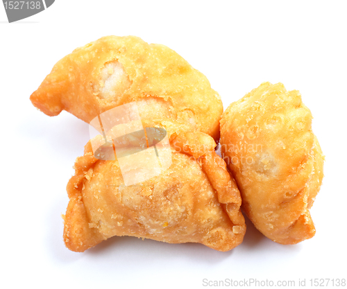 Image of traditional chinese new year food, Jau gok , Oil Cape