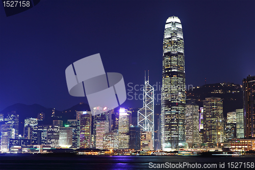 Image of Hong Kong at night