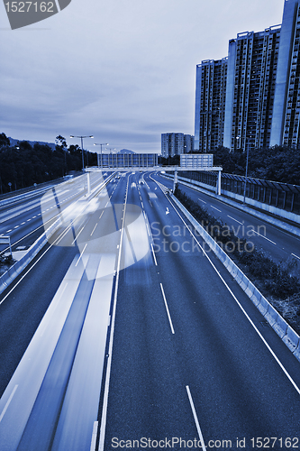 Image of traffic on highway