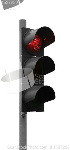 Image of red traffic light